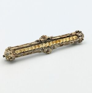 Antique Art Deco small brooch pin  / lingerie pin  / beauty pin